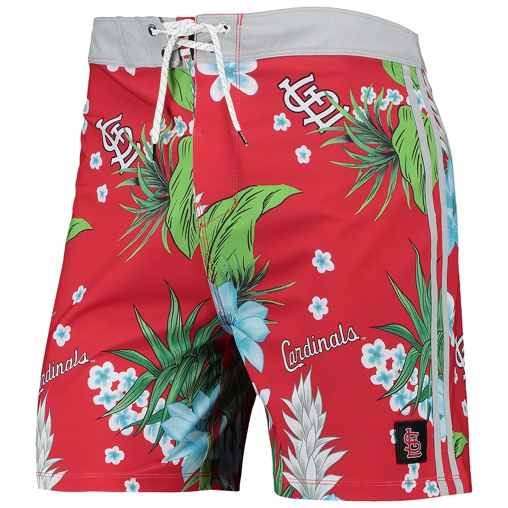Men's Hurley x '47 Red St. Louis Cardinals Phantom Tailgate Swim Shorts