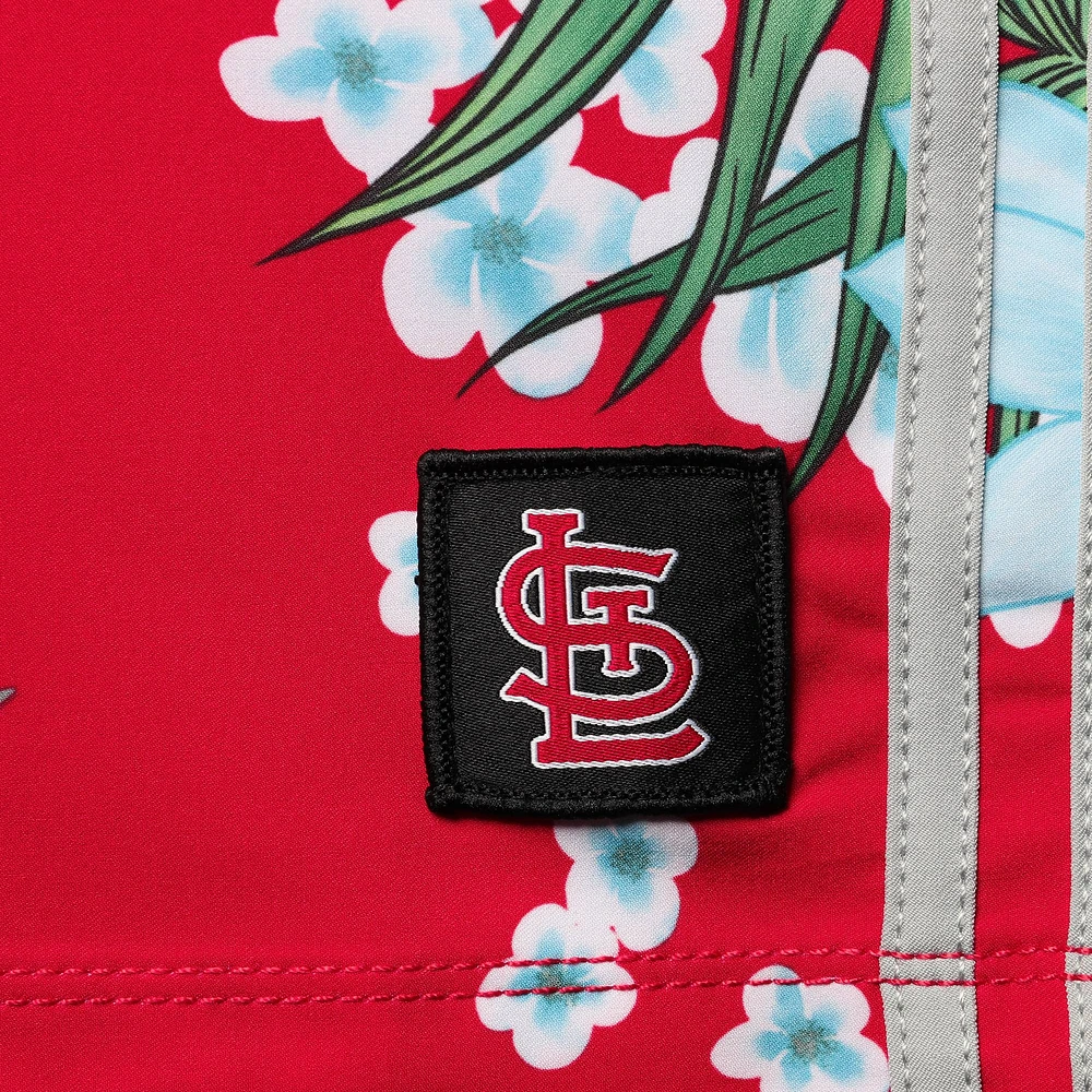 Men's Hurley x '47 Red St. Louis Cardinals Phantom Tailgate Swim Shorts