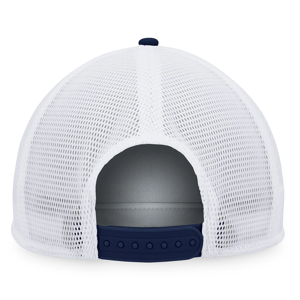 Men's Majestic Navy/White St. Louis Cardinals Foam Trucker Snapback Hat