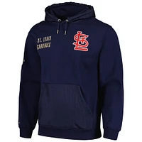Men's Mitchell & Ness Navy St. Louis Cardinals Team OG 2.0 Current Logo Pullover Hoodie