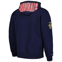 Men's Mitchell & Ness Navy St. Louis Cardinals Team OG 2.0 Current Logo Pullover Hoodie