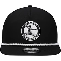 Men's New Era Black St. Louis Cardinals Golfer Snapback Hat