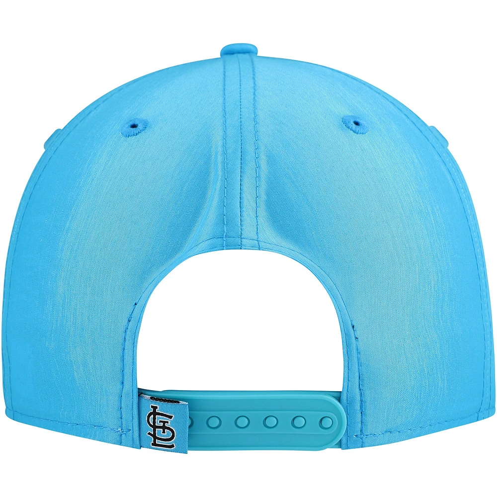Men's New Era Blue St. Louis Cardinals Neon Golfer Snapback Hat