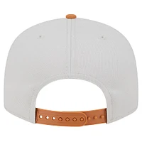 Men's New Era Khaki/Brown St. Louis Cardinals Color Pack Two-Tone 9FIFTY Snapback Hat