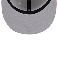 Men's New Era Khaki/Brown St. Louis Cardinals Color Pack Two-Tone 9FIFTY Snapback Hat