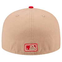 Men's New Era Khaki St. Louis Cardinals 59FIFTY Fitted Hat