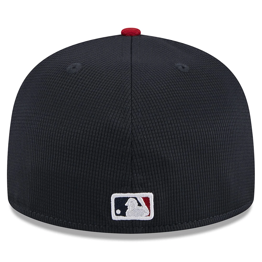 Men's New Era  Navy St. Louis Cardinals 2025 Batting Practice 59FIFTY Fitted Hat
