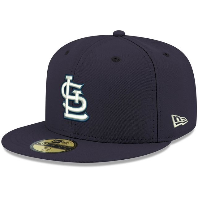 Casquette ajustée 59FIFTY bleu marine avec logo St. Louis Cardinals pour homme New Era
