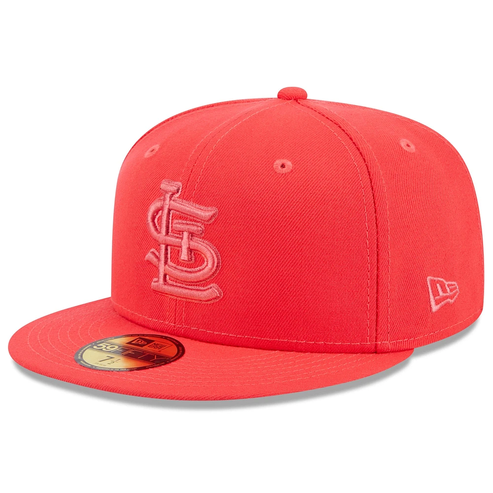 Casquette ajustée 59FIFTY Basic pour homme des Cardinals de Saint-Louis 2023 Spring Color New Era rouge