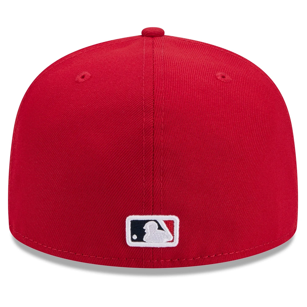 Men's New Era Red St. Louis Cardinals 2024 City Connect 59FIFTY Fitted Hat