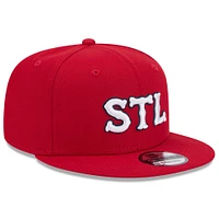 Men's New Era Red St. Louis Cardinals 2024 City Connect 9FIFTY Snapback Hat