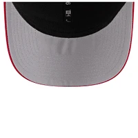Men's New Era Red St. Louis Cardinals Flag 9SEVENTY Stretch-Snap Hat