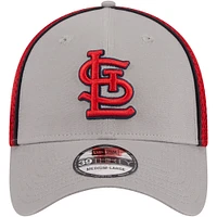 Men's New Era Red St. Louis Cardinals Pipe 39THIRTY Flex Hat