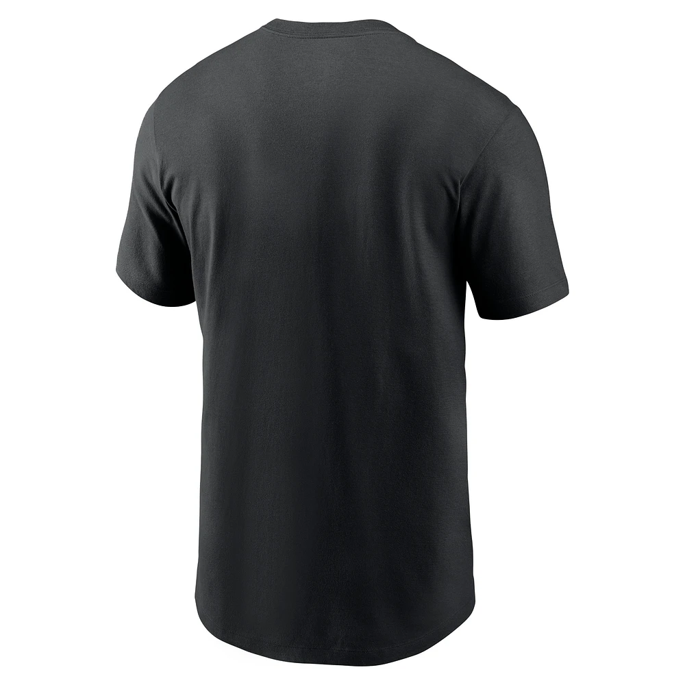 T-shirt à logo camouflage St. Louis Cardinals Nike noir pour homme