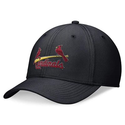 Casquette Nike Performance Flex noire pour homme des Cardinals de St. Louis
