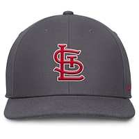 Casquette Snapback Nike Pro Performance pour homme St. Louis Cardinals Gris