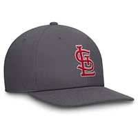 Casquette Snapback Nike Pro Performance pour homme St. Louis Cardinals Gris