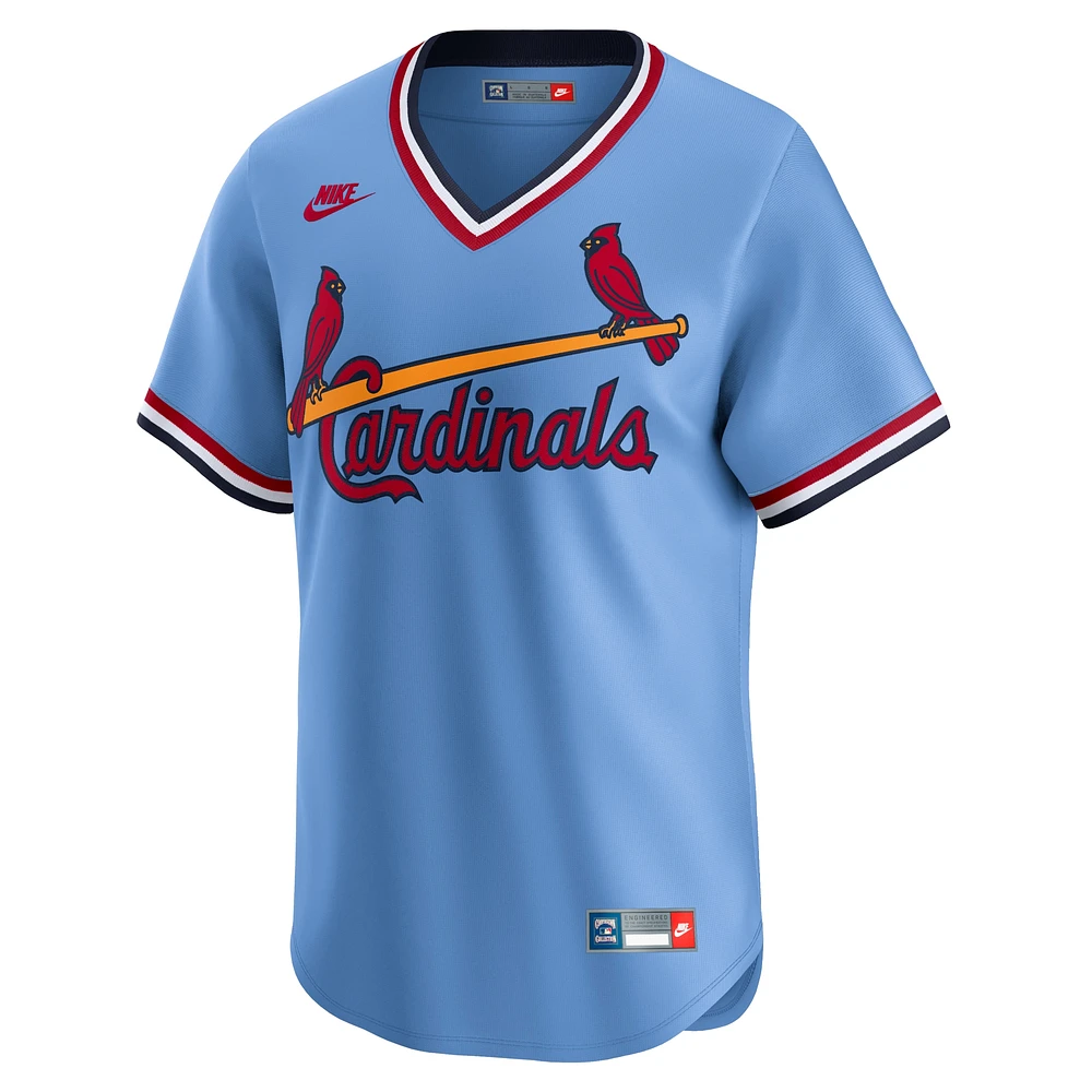 Men's Nike Light Blue St. Louis Cardinals Cooperstown Collection Limited Jersey
