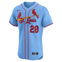 Men's Nike Nolan Arenado Light Blue St. Louis Cardinals Alternate Elite Player Jersey