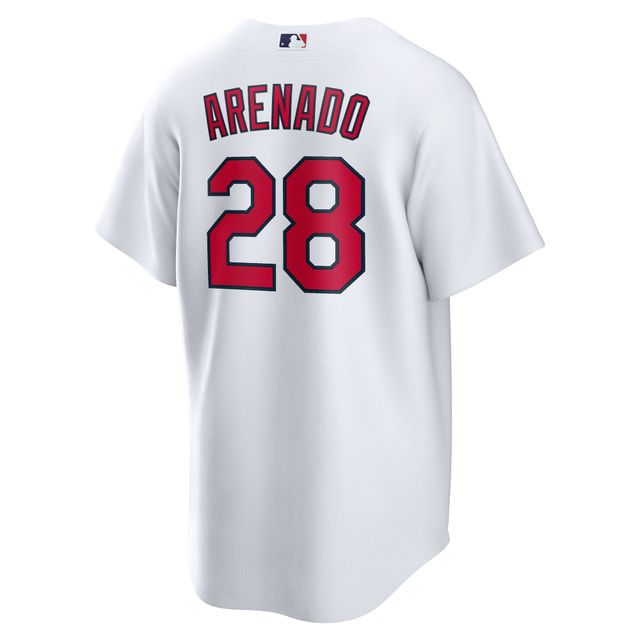 Maillot de joueur Nike Nolan Arenado blanc St. Louis Cardinals domicile réplique officielle pour homme