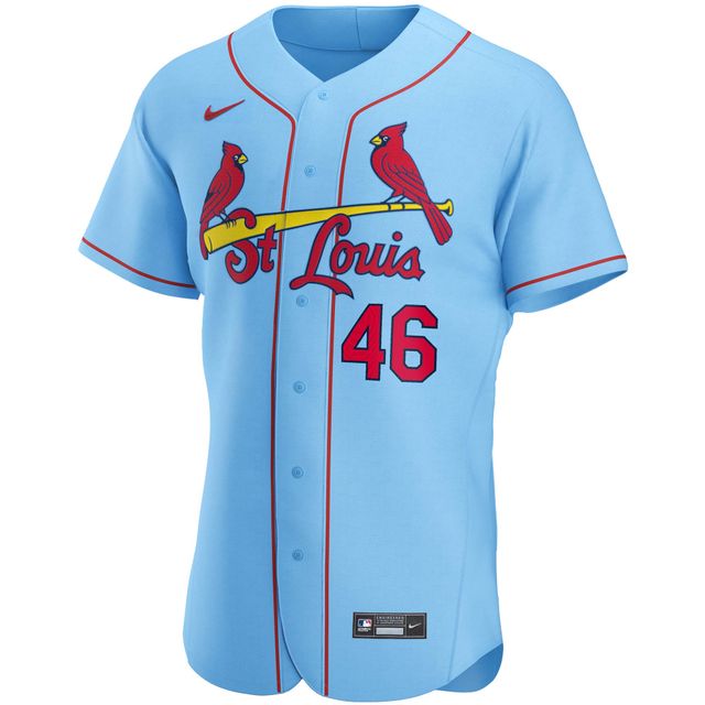 Homme Nike Paul Goldschmidt Light Blue St.Louis Cardinals Alternate Authentic Player - Maillot