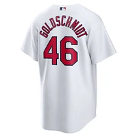 Maillot Nike Paul Goldschmidt pour homme, réplique blanche du nom joueur à domicile des Cardinals de St. Louis