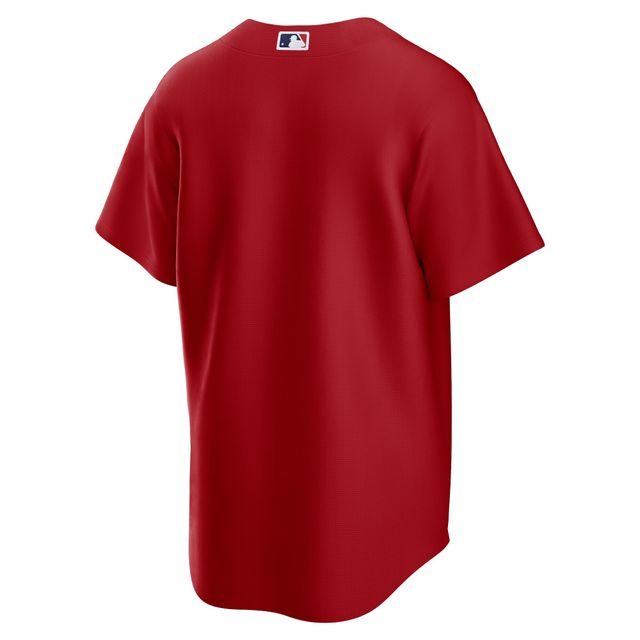 Maillot d'équipe Nike St. Louis Cardinals Alternate Replica rouge pour homme