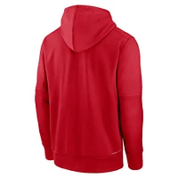 Men's Nike Red St. Louis Cardinals Authentic Collection Performance Pullover Hoodie