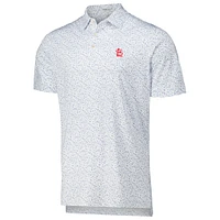 Men's Peter Millar White St. Louis Cardinals Batter Up Performance Jersey Polo
