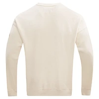 Men's Pro Standard Cream St. Louis Cardinals Neutral Drop Shoulder Pullover Sweatshirt