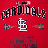 Men's Pro Standard Red St. Louis Cardinals Oversized City Tour T-Shirt