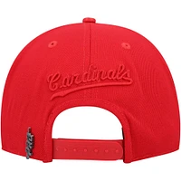 Men's Pro Standard St. Louis Cardinals Triple Red Snapback Hat