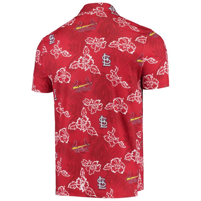 Polo Performance Reyn Spooner pour homme des Cardinals de Saint-Louis, rouge