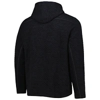 Men's Tommy Bahama Black St. Louis Cardinals Queensland Quilted Hoodie