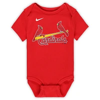 Newborn & Infant Nike Nolan Arenado Red St. Louis Cardinals Fuse Name Number Bodysuit