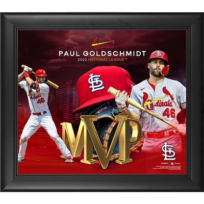 Paul Goldschmidt St. Louis Cardinals 2022 NL MVP Framed 15'' x 17'' Collage