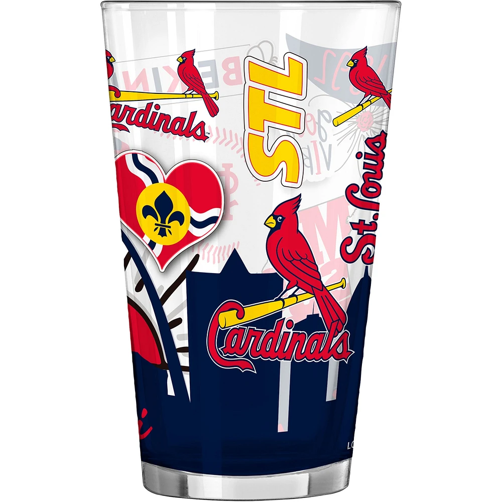 St. Louis Cardinals 16oz. Native Pint Glass