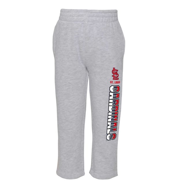 Ensemble de meneur jeu deux pièces St. Louis Cardinals rouge/gris chiné pour tout-petit