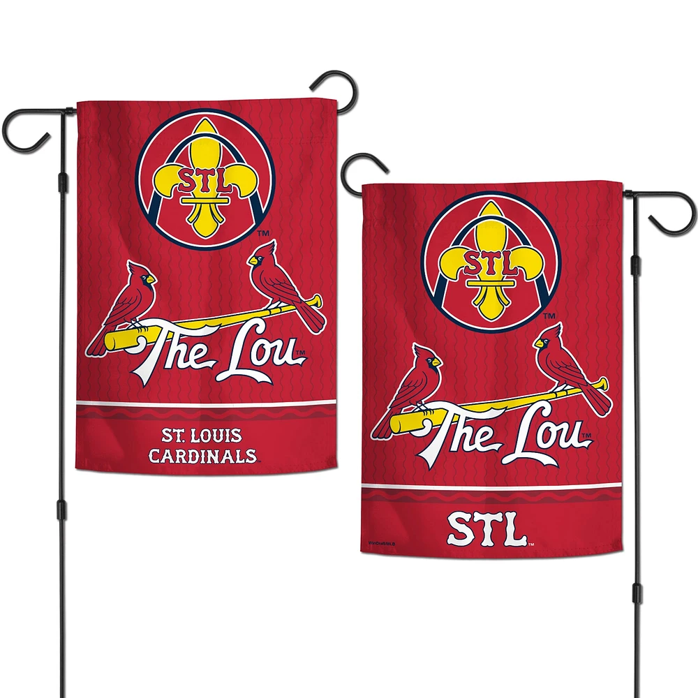 WinCraft St. Louis Cardinals 2024 City Connect 12" x 18" Two-Sided Garden Flag