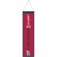 WinCraft St. Louis Cardinals 8" x 32" Slogan Wool Banner