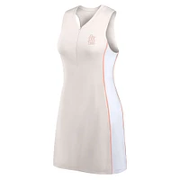 Robe demi-zippée athlétique Fanatics St. Louis Cardinals Studio Boost pour femmes, crème