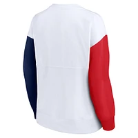Women's Fanatics White St. Louis Cardinals Series Pullover Sweatshirt