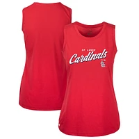 Women's Levelwear Red St. Louis Cardinals Accolade Macy Prospect Tank Top