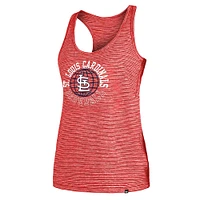 Women's New Era Red St. Louis Cardinals Active Racerback Tank Top
