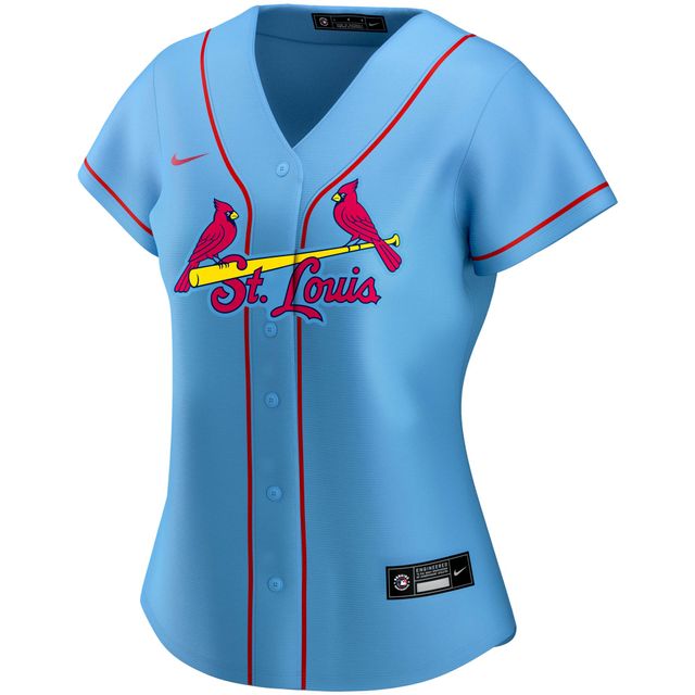 Équipe de réplique alternative des Cardinals Saint-Louis Nike bleu clair pour femme - Maillot