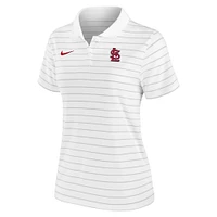Women's Nike White St. Louis Cardinals Authentic Collection Victory Performance Polo