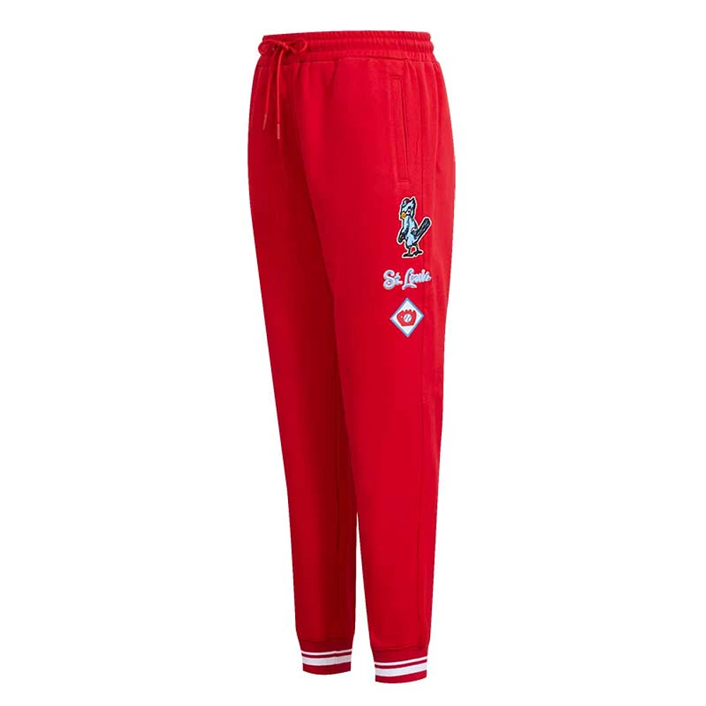 Women's Pro Standard Red St. Louis Cardinals Retro Classic Sweatpants