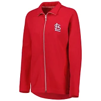 Women's Tommy Bahama Red St. Louis Cardinals Aruba Raglan Full-Zip Jacket