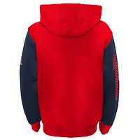 Youth Fanatics Red/Navy St. Louis Cardinals Postcard Full-Zip Hoodie Jacket