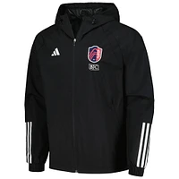 Men's adidas St. Louis City SC 2024 All-Weather Raglan Full-Zip Jacket